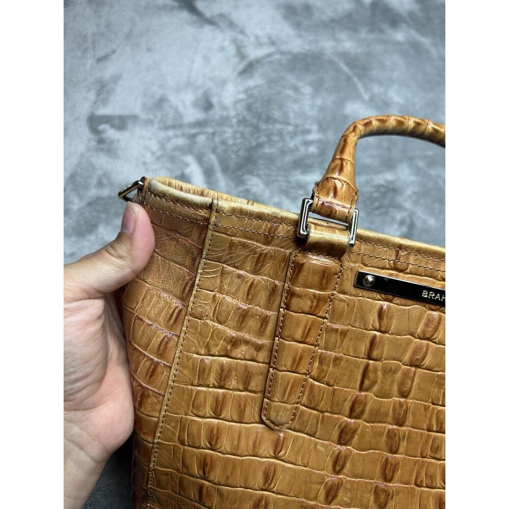 Brahmin Mini Arno Whiskey La Scala Shoulder Cross Body Bag - Picture 16 of 16